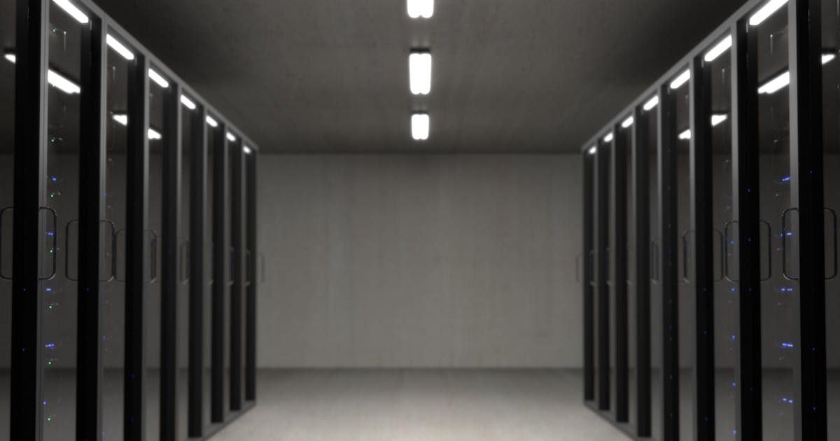 Server room representing complex ERP infrastructure
